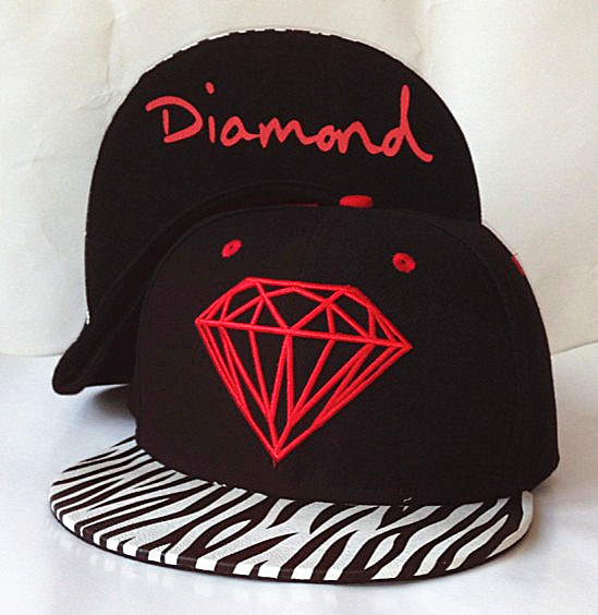 Diamond Snapback Hat #48
